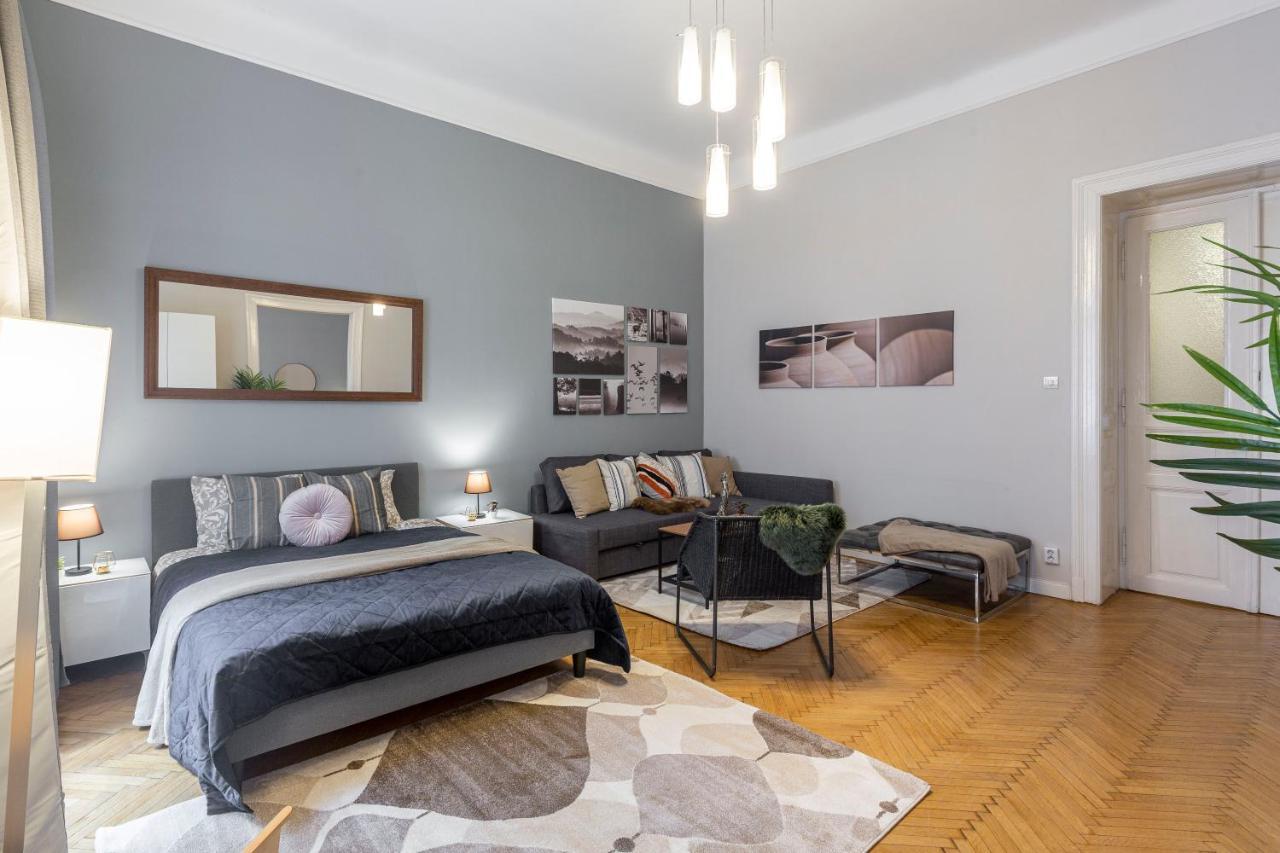 Spacious & Cozy Downtown Apartment With Balcony Будапеща Екстериор снимка